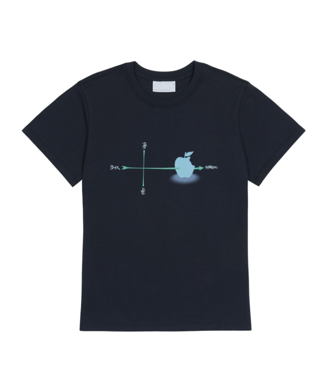 [SAN SAN GEAR] PIERCE T-SHIRT 0 [NAVY] 正規品 韓国ブランド 韓国通販 韓国代行 韓国ファッション sansan san san sansangear サンサンギア