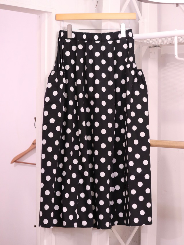 【NARU FACTORY】BROAD GATHER SKIRT