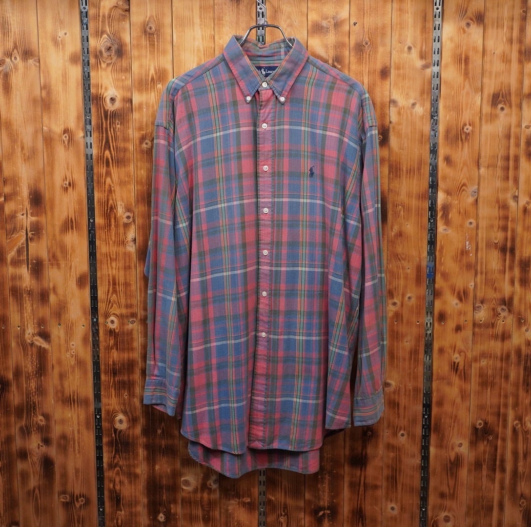 80s patagonia デカタグ ラガーシャツ M程度 パタゴニア | 古着屋youth