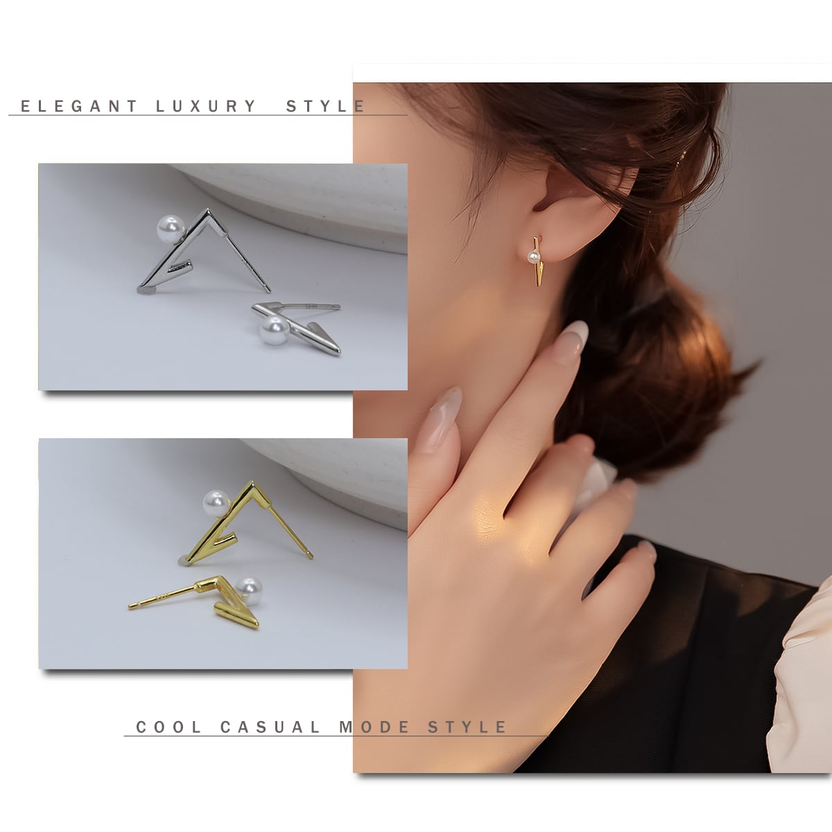 ピアス Vピアス V字ピアス K18 18金 イエローゴールド 加工 貝 ピアス Vピアス V字ピアス K18 18金 イエローゴールド 加工 貝