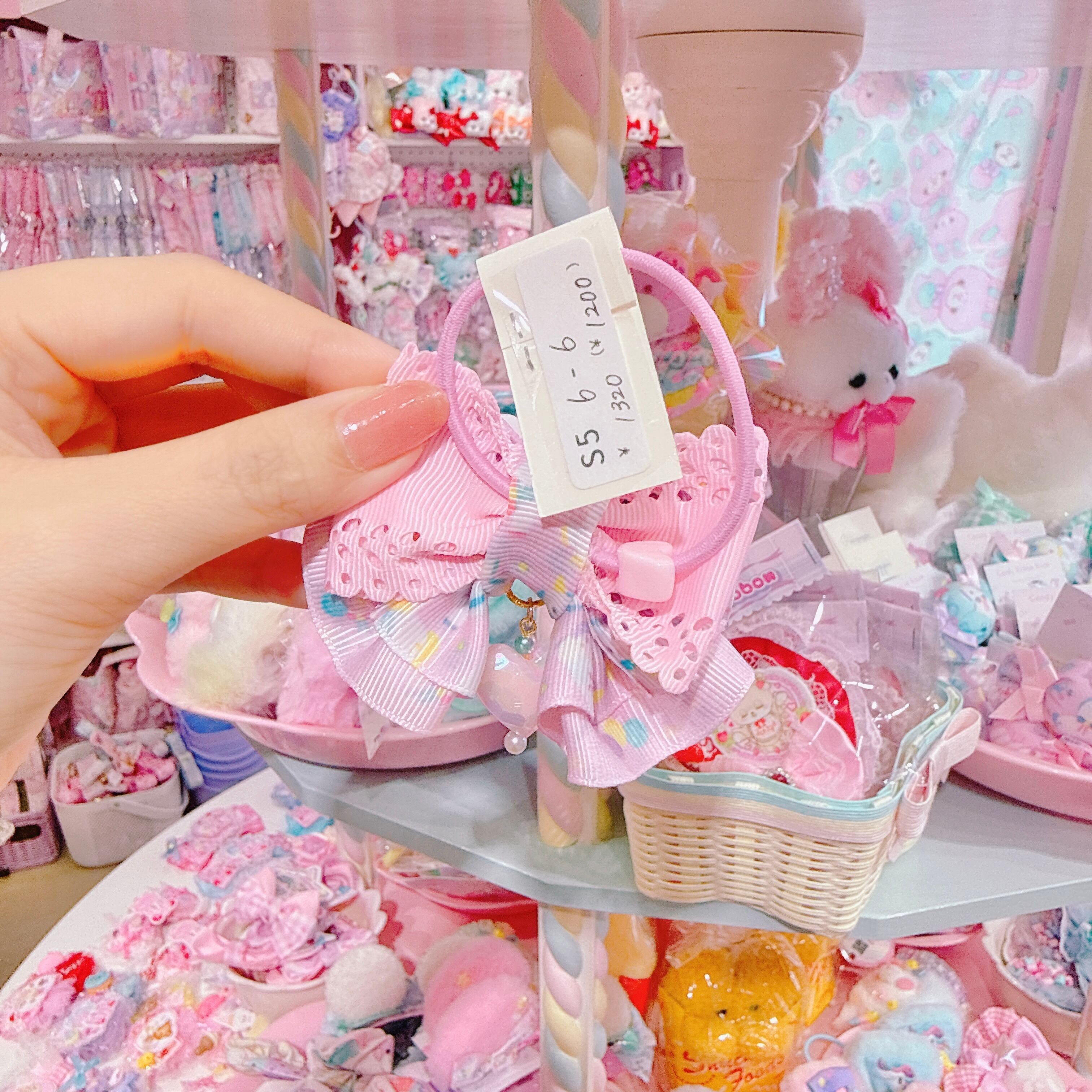 【S5】6-6ミニフレアヘアゴム