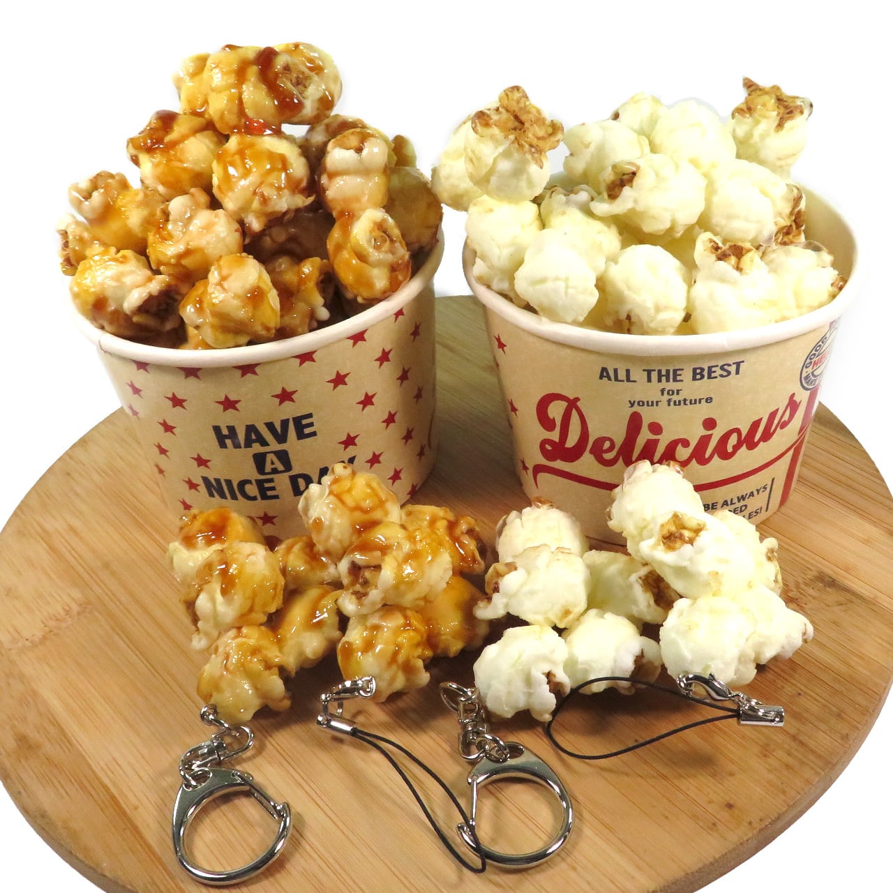 ポップコーンチャーム　6個入り ポップコーンチャーム 6個入り