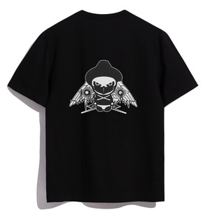 SALE 【HIPANDA ハイパンダ】メンズ バードマン プリント Tシャツ MEN'S BIRD MAN SHORT SLEEVED T-SHIRT / WHITE・BLACK・GREEN