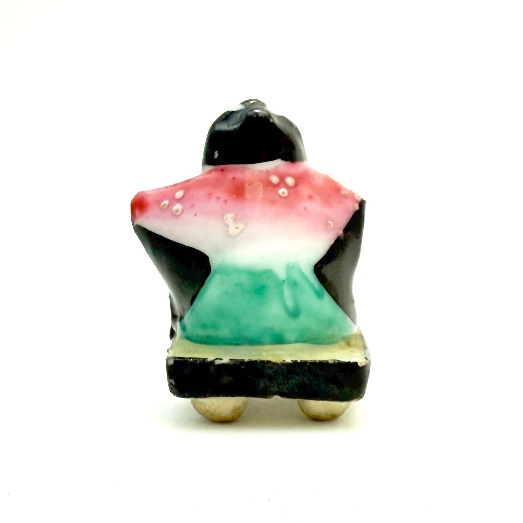 ヴィンテージ陶製豆神様人形（福助）