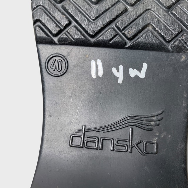 dansko ダンスコ　プロフェッショナル　クロッグサンダル　黒　25〜25.5