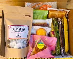 【無農薬和紅茶とパティシエおまかせお菓子10個入り】