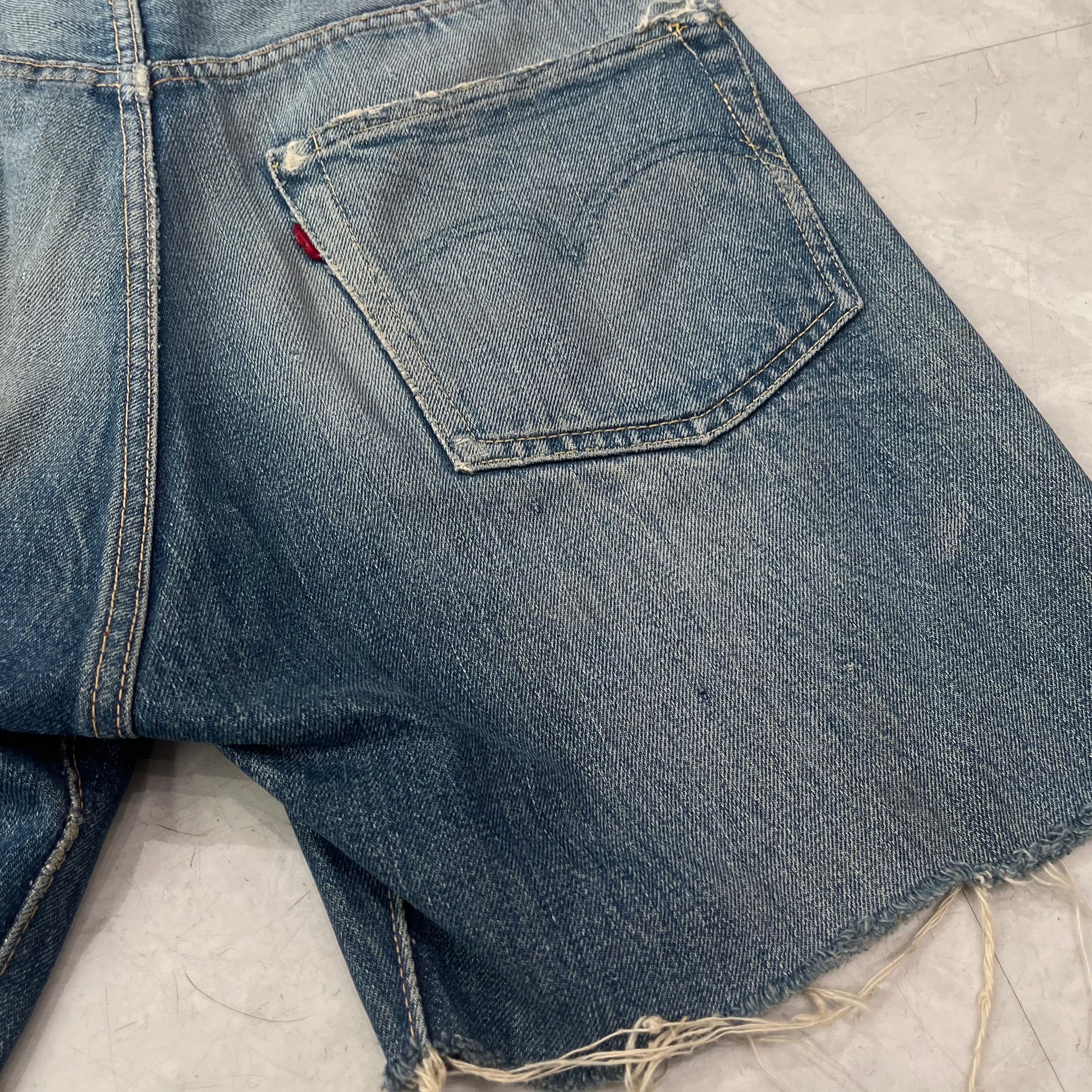 50s Levi's 501XX Denim Shorts 50年代 リーバイス デニムショーツ 50s Levi's 501XX Denim Shorts 50年代 リーバイス デニムショーツ