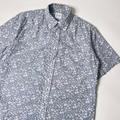 SENTINEL DECIDE センティネルディサイド 花柄総柄 BD 半袖シャツ 46/ブルー 系/アロハ