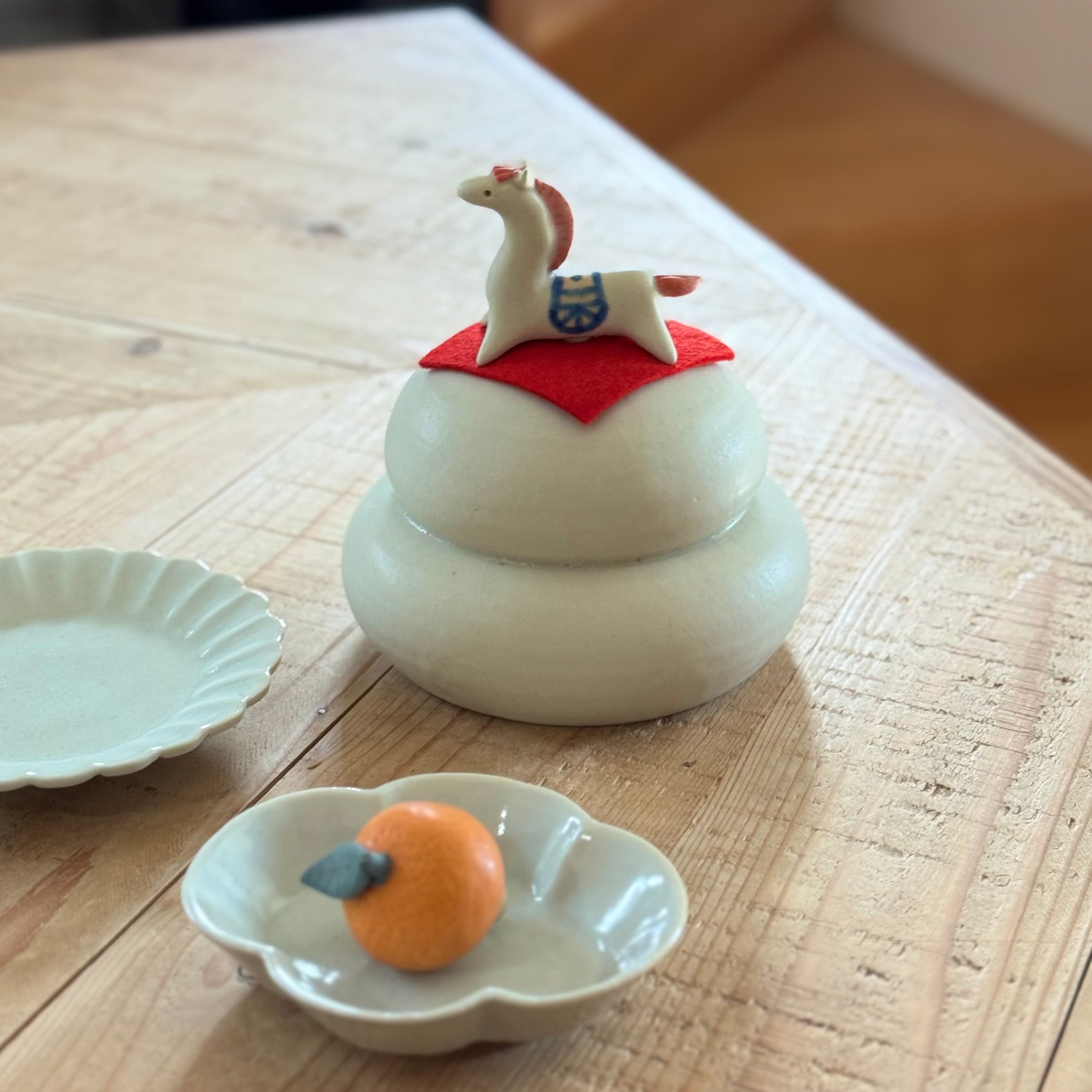 鏡餅大 十二支《八木下裕》 | 24to3［西富陶磁器オンラインストア