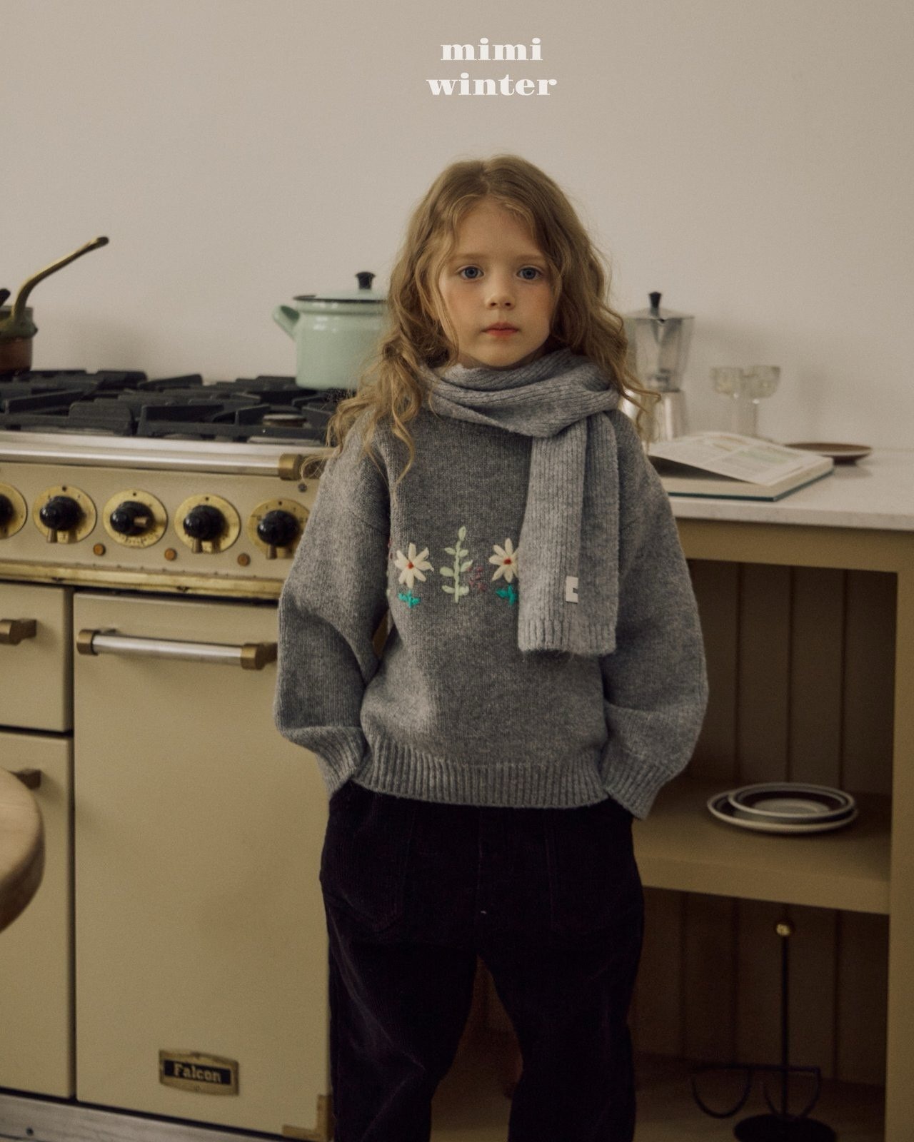 BYMIMI［取寄］flower cardigan 26winter