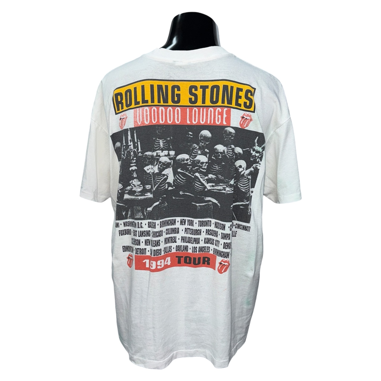 【ROLLING STONES】ローリングストーンズ "VOODOO LOUNGE" 90's Vintage Tシャツ