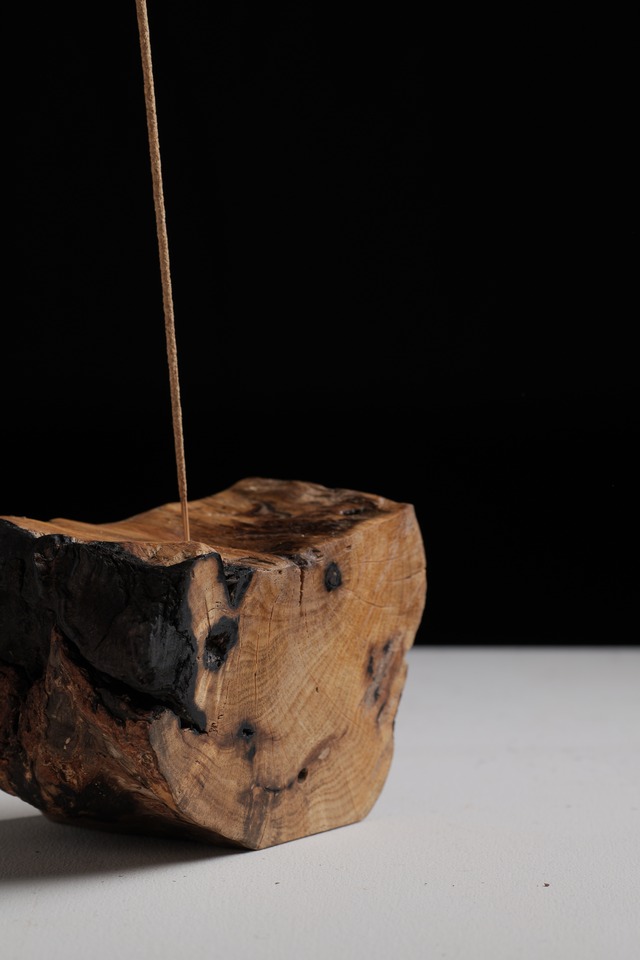 黒柿-kurogaki- Incense Holder #191