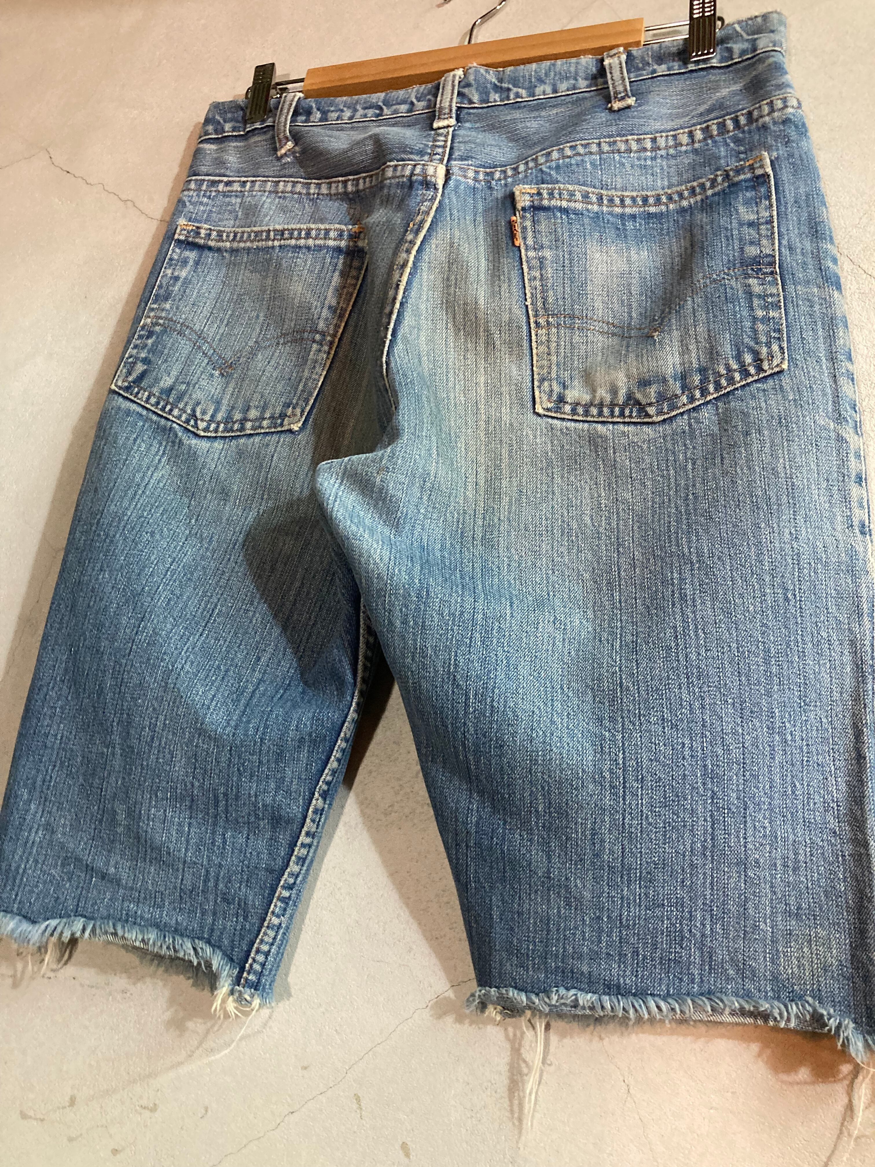 70s VINTAGE LEVIS 517 bigEカットオフ ショートパンツ | BEADY