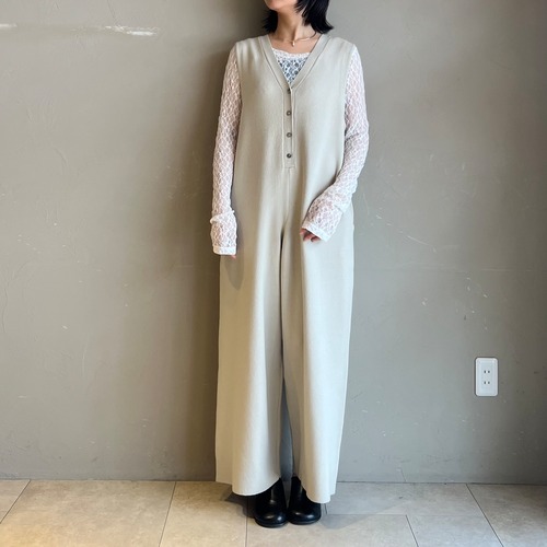 【 CLOCHE 】ニットオールインワン