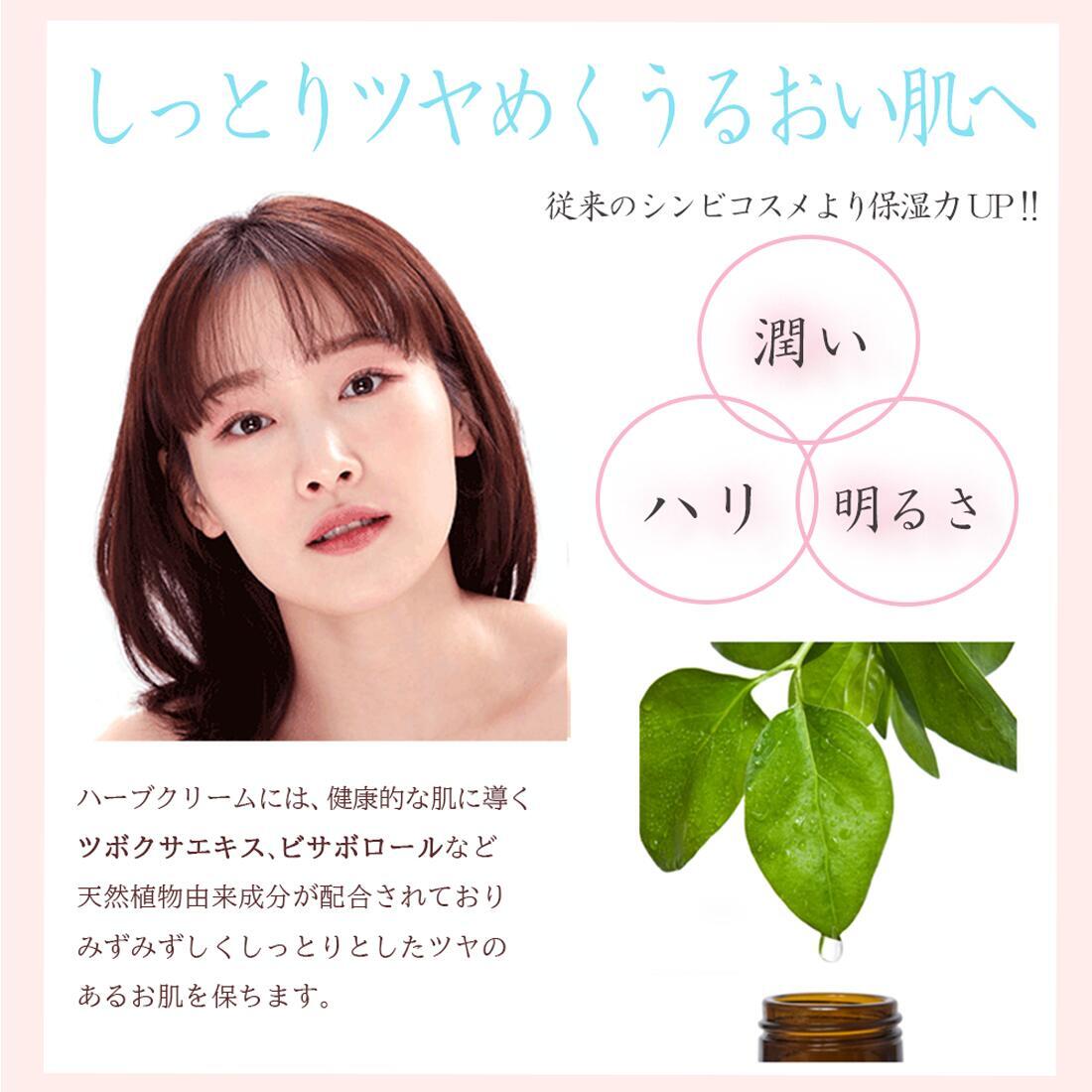 shinbee シンビ ハーブクリーム(50g) 韓方 フェイスクリーム モイスチャー クリーム 韓国コスメ 乾燥 毛穴 保湿 クリーム 顔 スキンクリーム 顔クリーム スキンケア うるおい 敏感肌