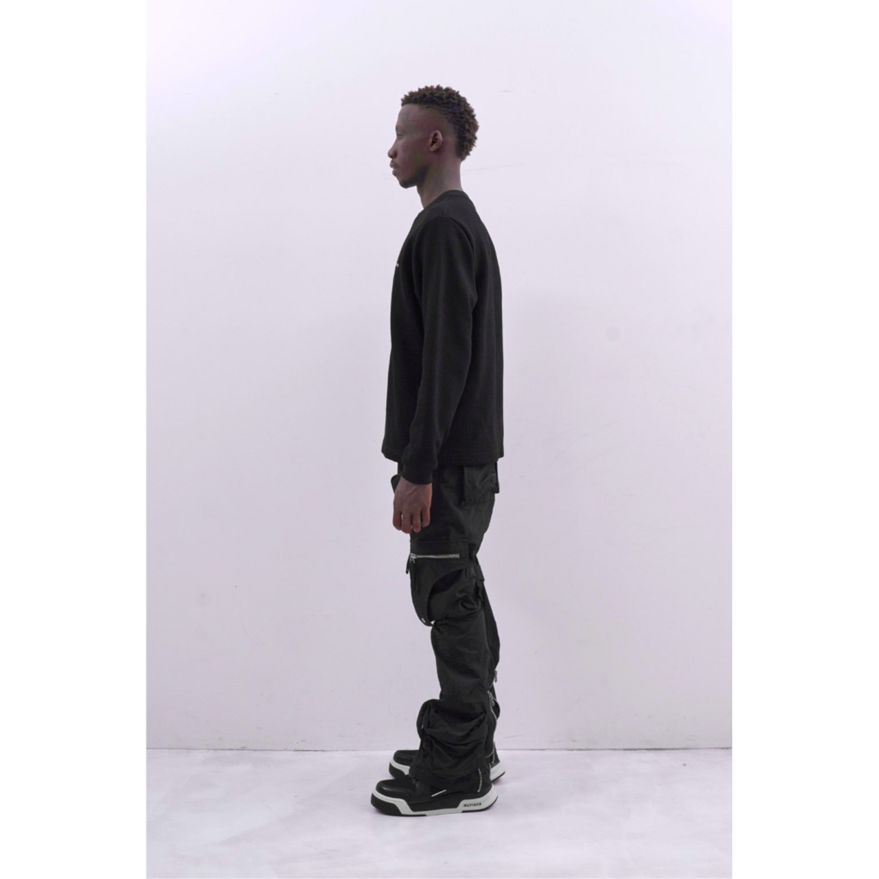 MLVINCE / heavyweight thermal L/S black