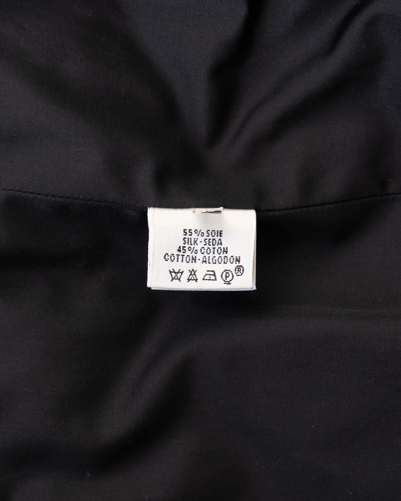 〈Hermès by martin margiela〉Silk zip blouson