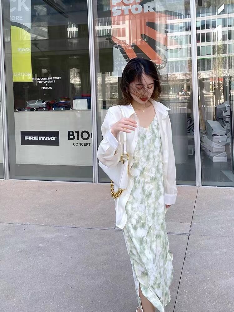 シアータイダイ キャミワンピース  AJ42441-6608