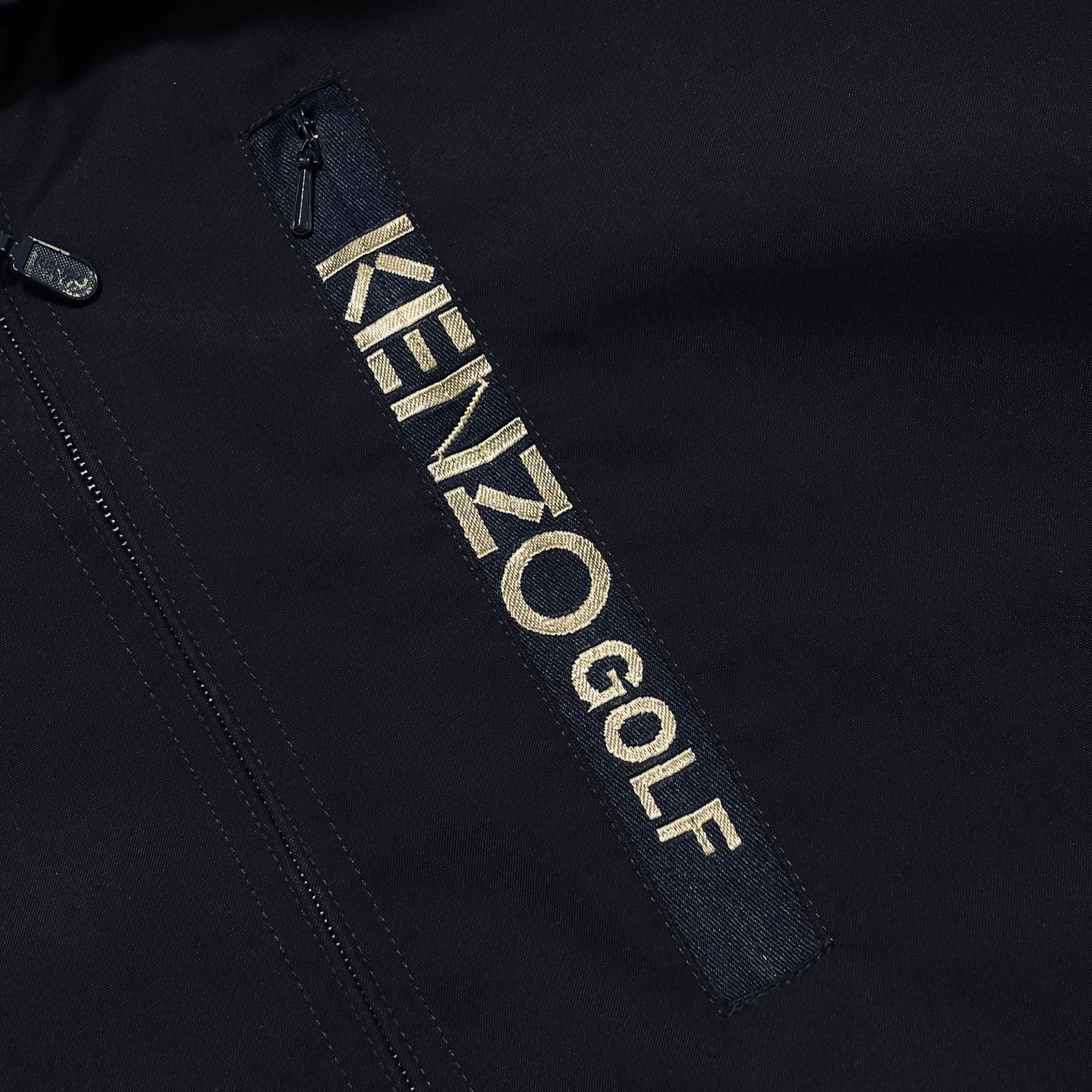 未使用品　KENZO GOLF　メンズウェア　アウター　ブルゾン　Ｌサイズ　上着 古着 ケンゾーゴルフ KENZO GOLF ブルゾン ジャンパー 中綿ジャケット