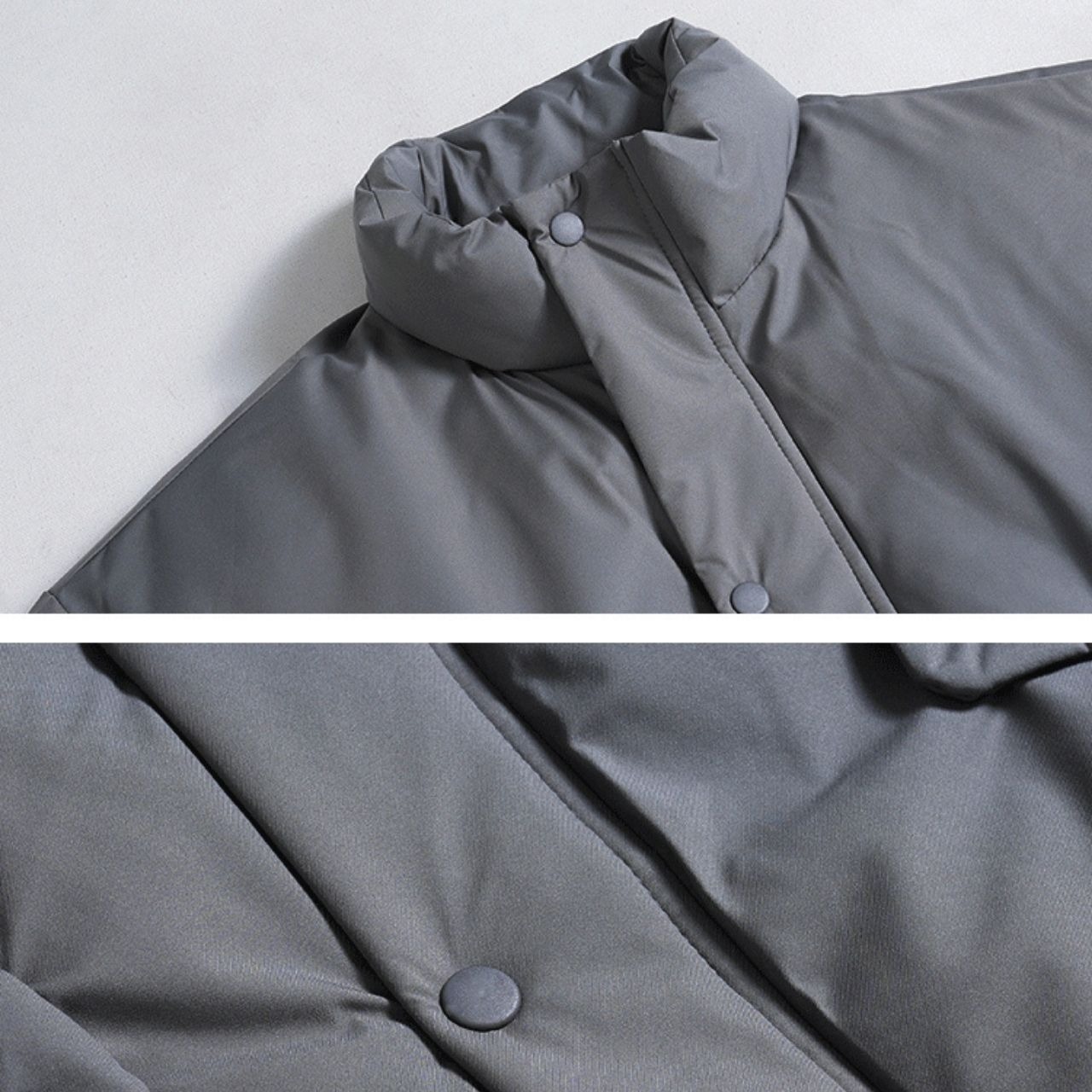 ハイエンドスタンドカラーコットンブルゾン　1009