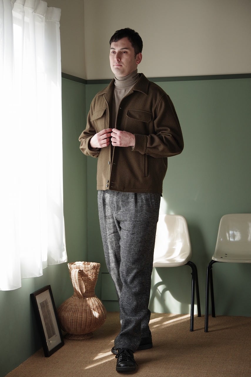 Angora Shaggy Shirt Jacket