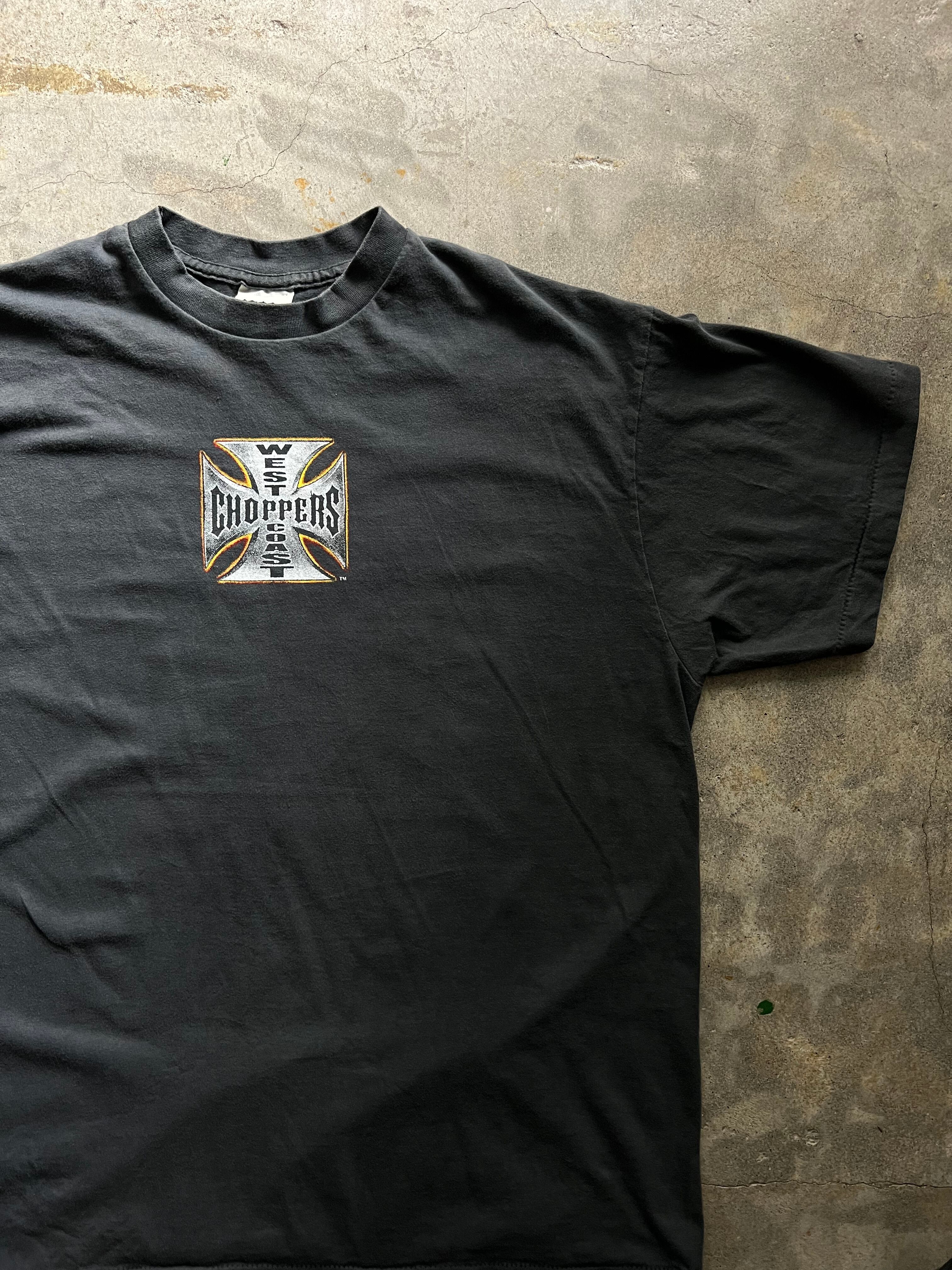 West Coast Choppers 両面プリント Tシャツ XL 黒 | Léon Shinjuku