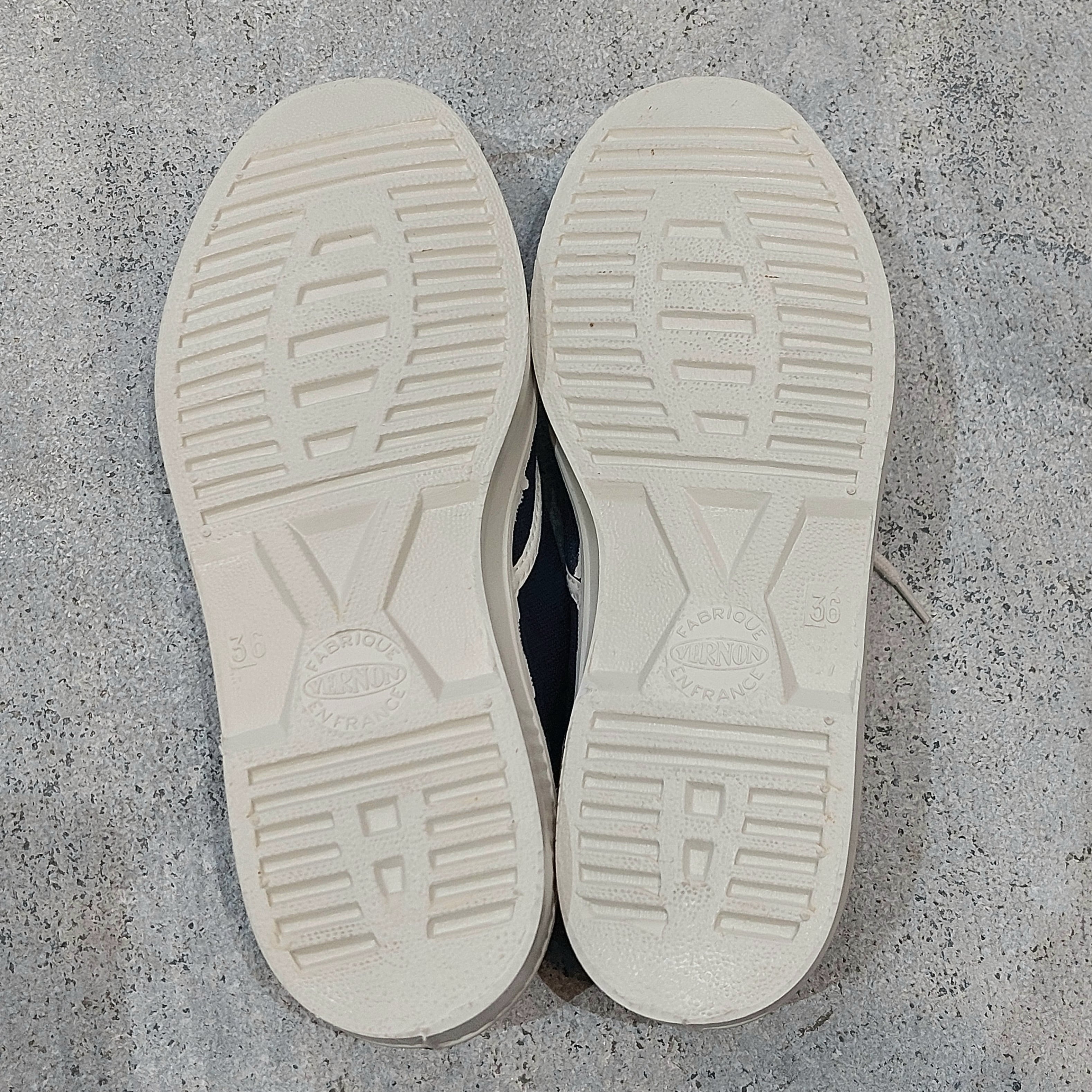 DEAD STOCK】French army deck shoes / Made in France 36[n-610