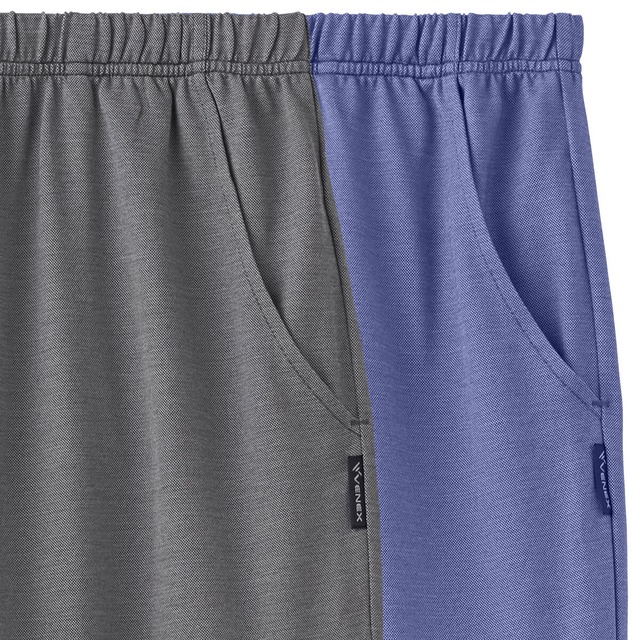 コンフォートクール ショートスリーブ ロングテーパードパンツ 上下セット メンズ