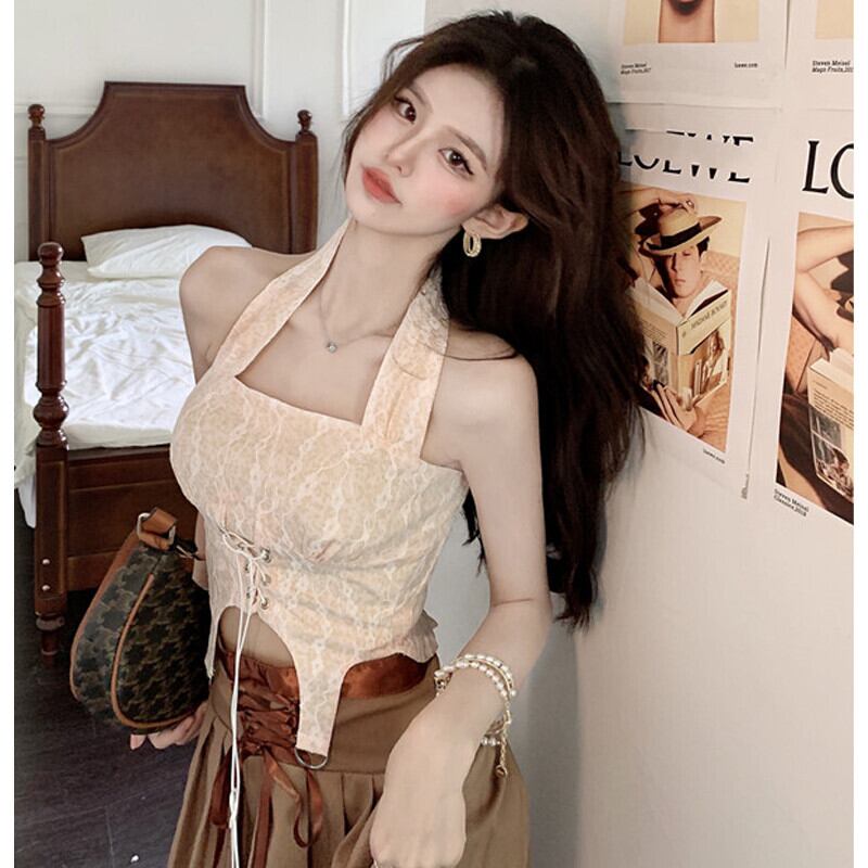 ホルターサマーショートジャケット ストリート 夏物 ピュア ガールズファッション58771132306