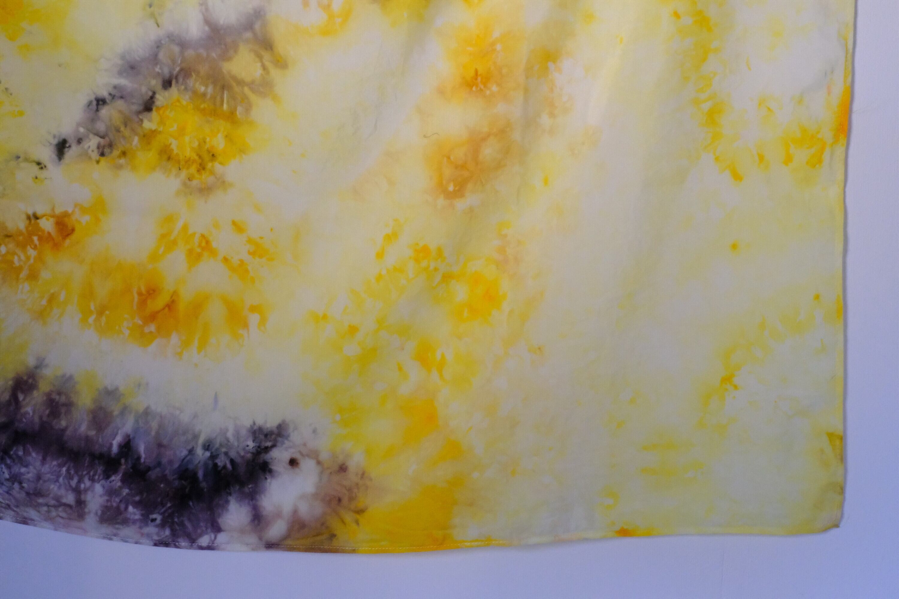 コットンシルクスカーフ　o-0534