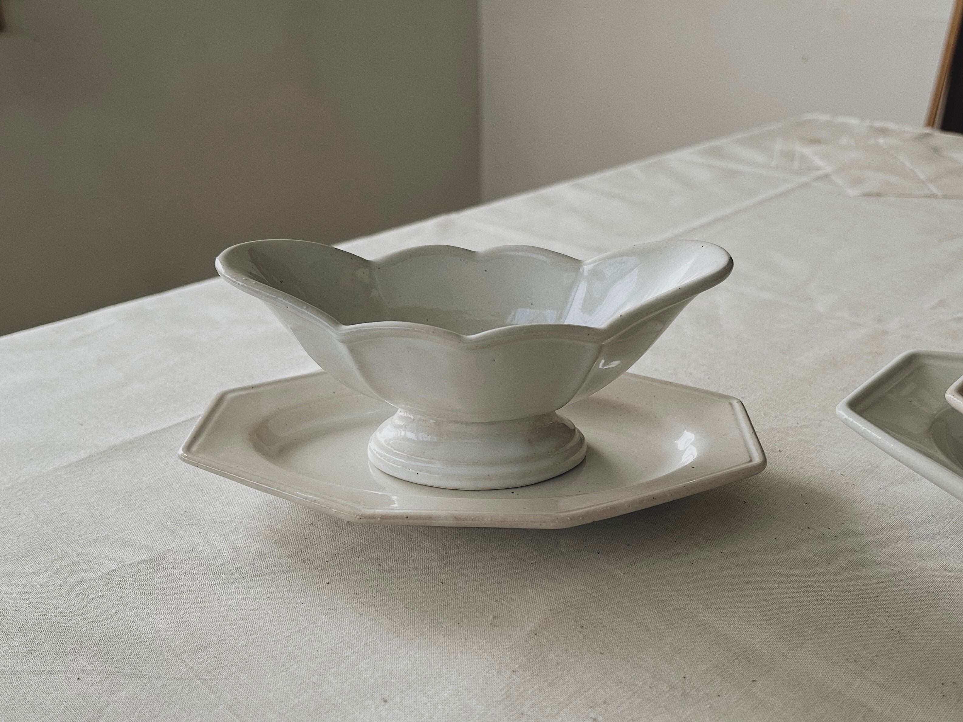 陶器オーバルボール(S/14cm)