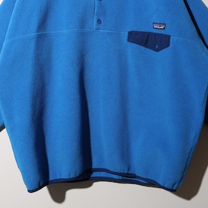 極美品 XL 11年 LAG Lagoon Blue Synchilla Snap-T Patagonia シンチラ スナップT パタゴニア