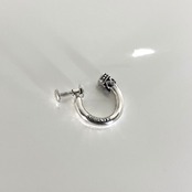 CROWN HOOP EARRING / クラウンフープイヤリング