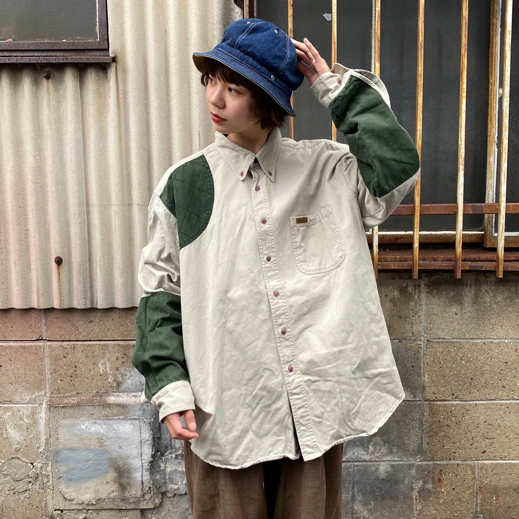 ウールリッチ WOOLRICH 長袖 ボタンダウン ハンティングシャツ メンズXL /eaa361413