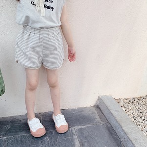 《取寄》 ボーダーショートパンツ（全２色） ADBB 韓国子供服 短パン ズボン ボトムス