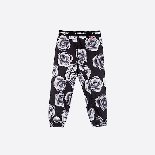 【AIRHOLE】 WOMENS THERMA BOTTOM POLAR FLEECE BLACK ROSE  ファーストレイヤー