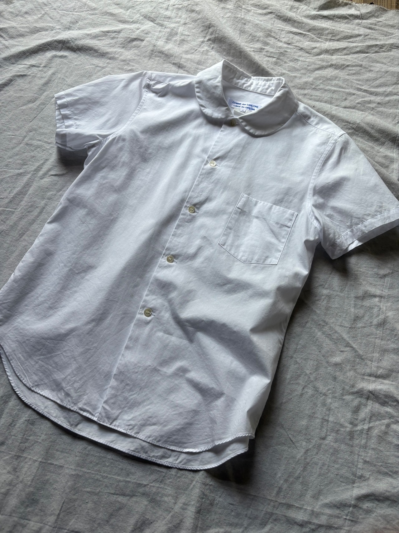"Comme des Garçons Comme des Garçons" 2013 Rounded Collar shirt