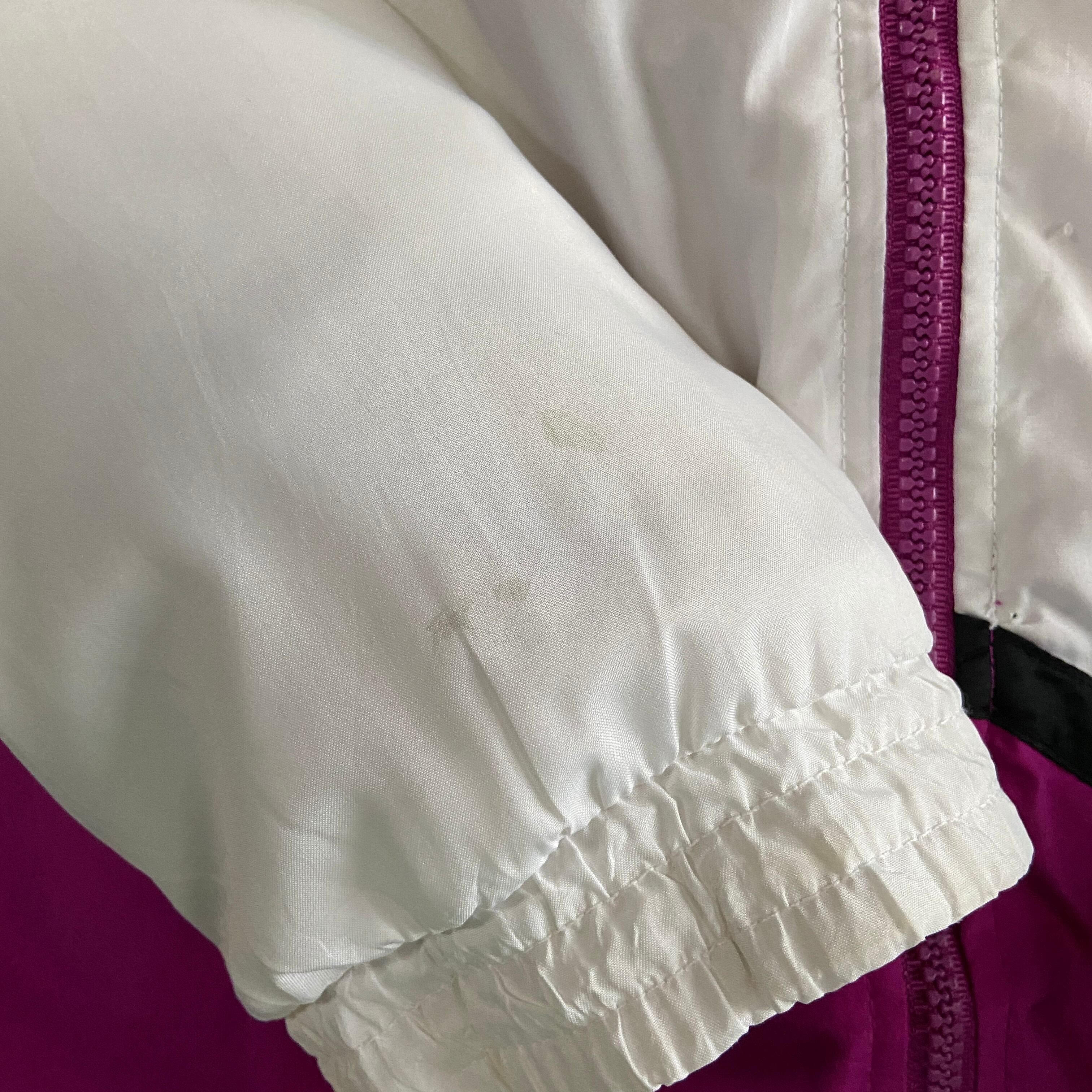 80年代 CASUAL BAY クレイジーパターン ポリエステルジャケット メンズ