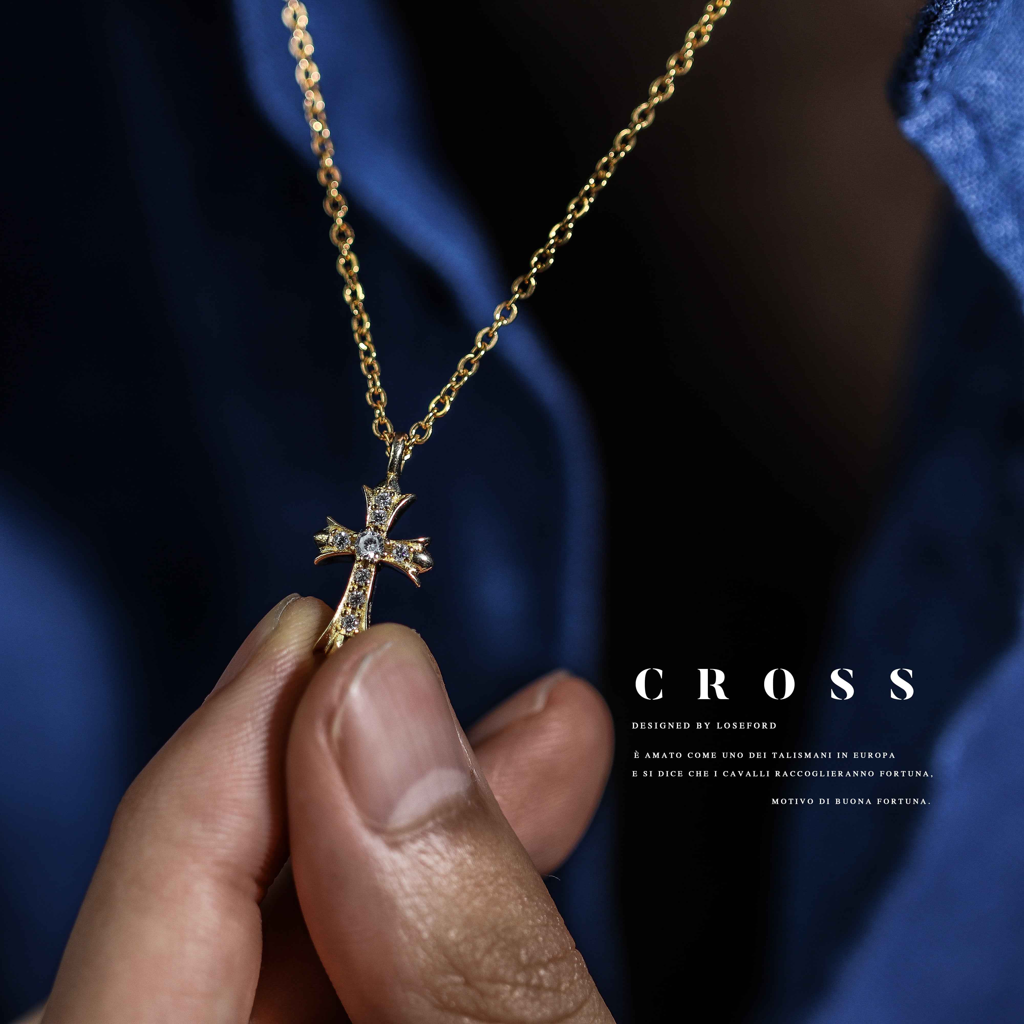 s925 cross necklace #N23 | loseford s925 cross necklace #N23 | loseford