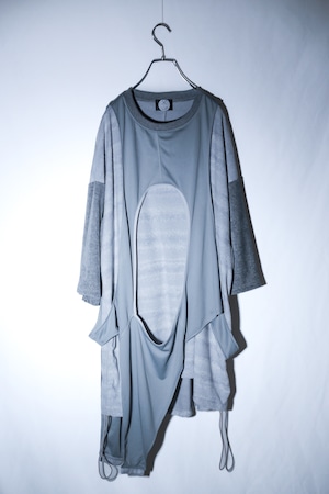 Gather-T-shirts Lay(grey)