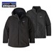 Patagonia キッズ フォーインワン エブリデー ジャケット XXL 4WAY 防水 防風 リバーシブル アウトドアジャケット 68035 BLACK