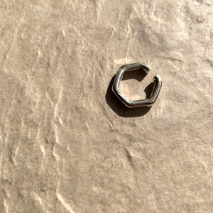 〈Silver925〉hexagon ear cuff / 3mm