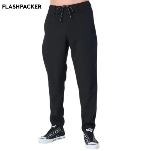 フラッシュパッカー パンツ FLASH PACKER Reflaxストレッチ イージーパンツ XRP-EASY2 BLACK