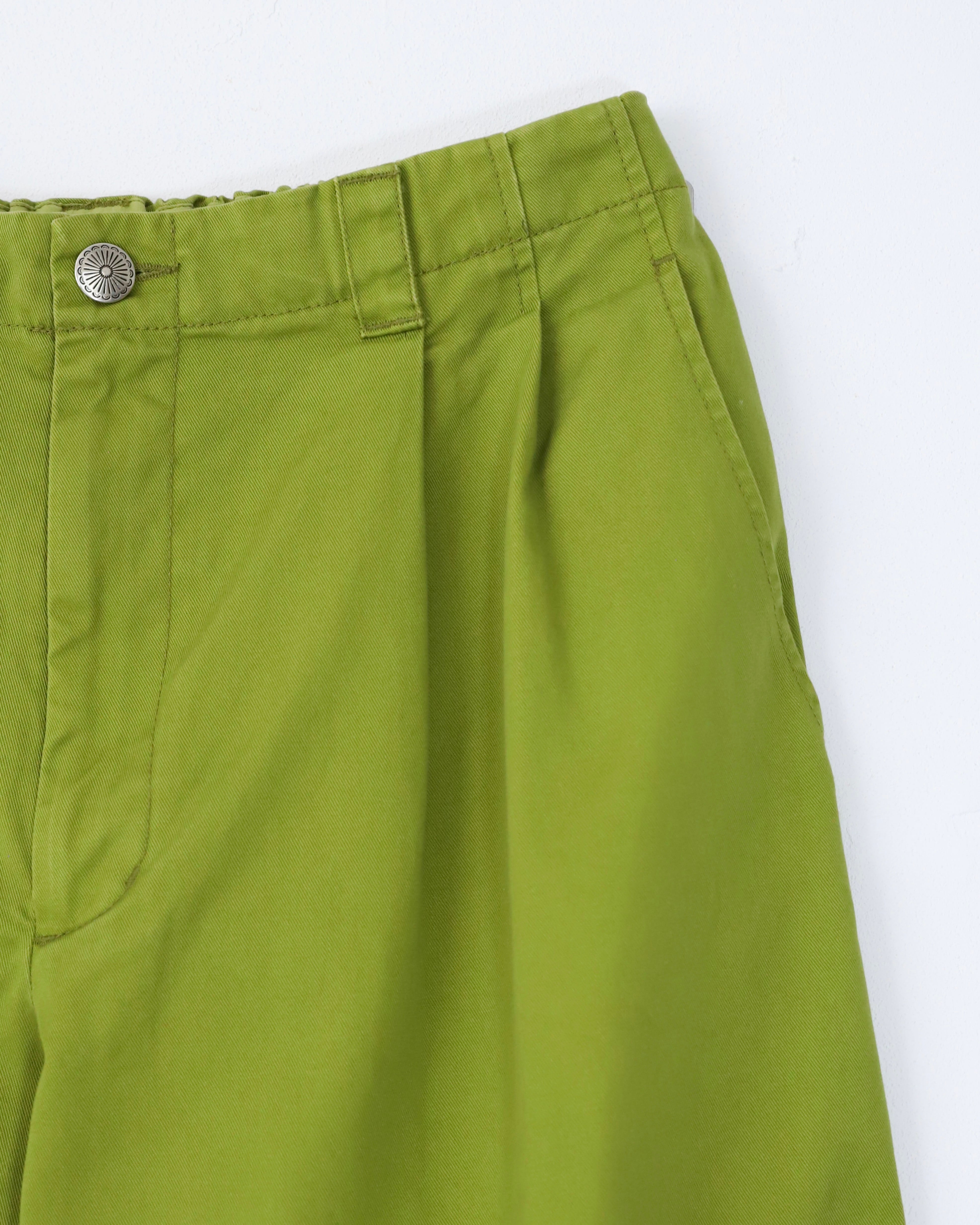 アンバーグリーム　コットンチノテーパードパンツ Cotton Chino Tapered Pants | AMBERGLEAM