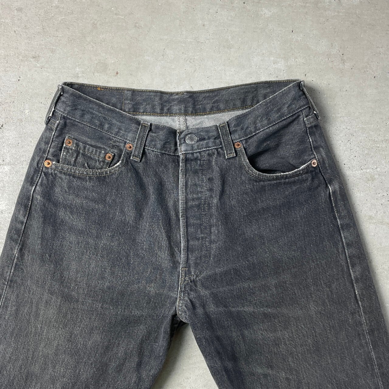 90年代 スペイン製 Levi's ユーロリーバイス 501 059 ブラックデニム
