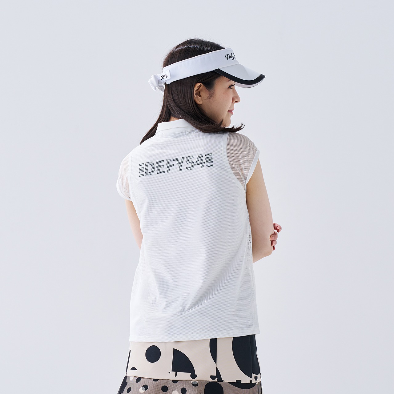 MESH CAP SLEEVE POLO-AMGL205002
