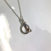 GODSIZE 20th Anniversary Model [BUD] combination of pink silver NECKLACE / ゴッドサイズ20周年記念モデル BUDピンクシルバーコンビチェーンネックレス