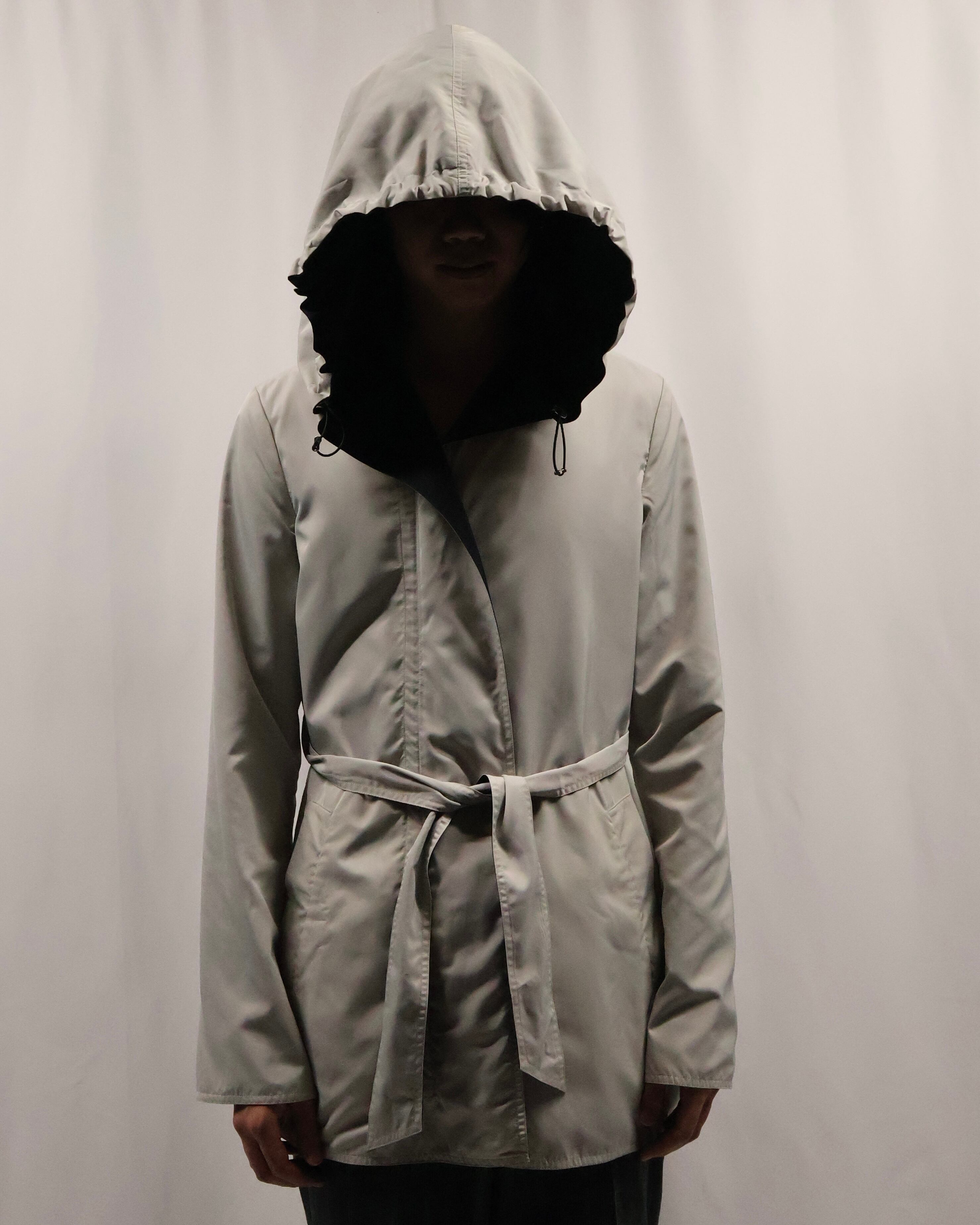 ARMANI COLLEZIONI】nylon reversible hooded jacket | blendmarket