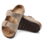 ［BIRKENSTOCK］Arizona／アリゾナ Kids Suede (26-35)｜Taupe