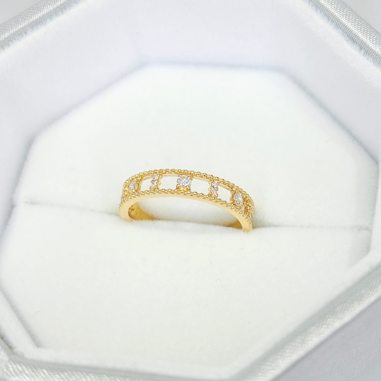 天然ダイヤモンド1.00ct K18YG リング 鑑別書付 | VENUS TEARS イオン